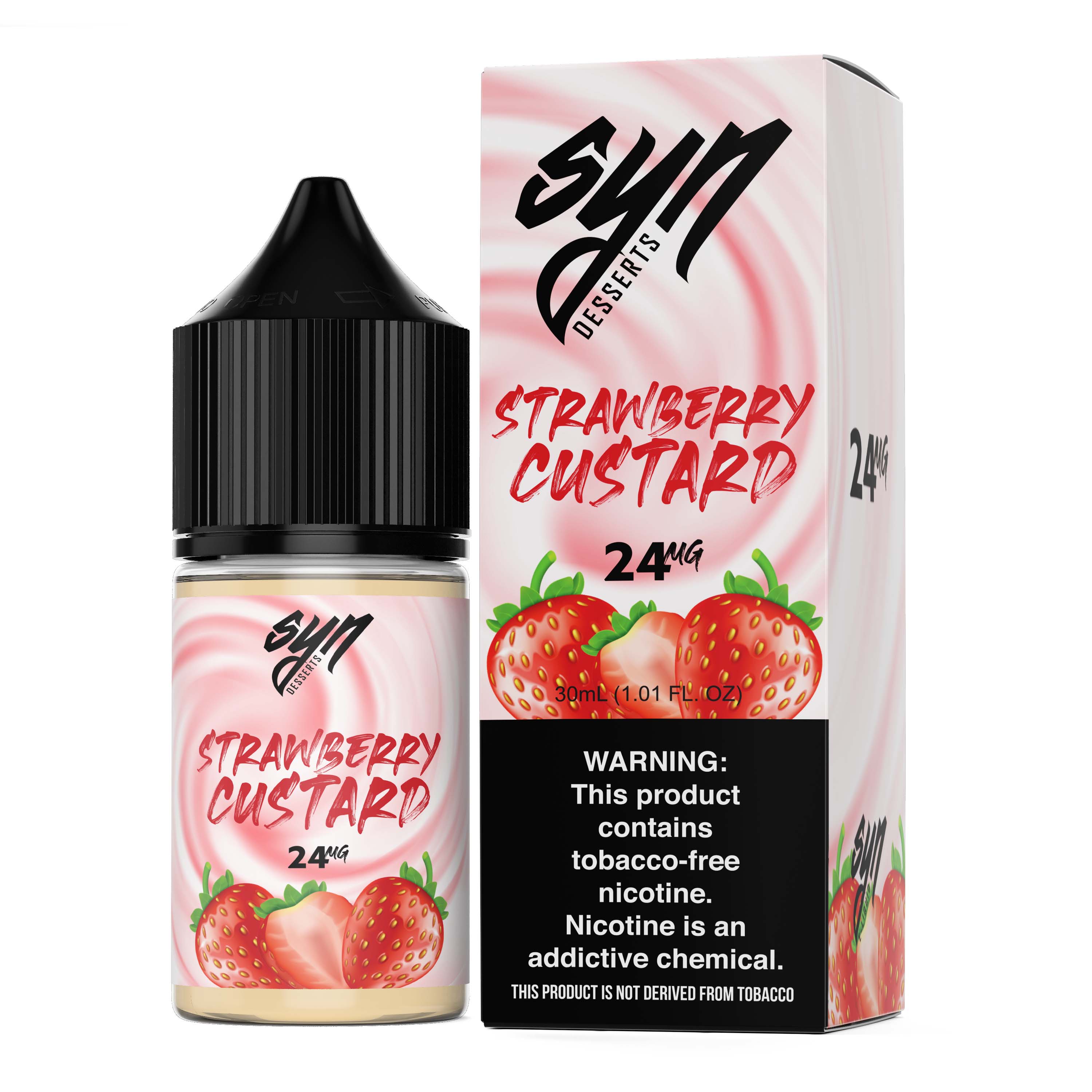 Strawberry Custard Salts
